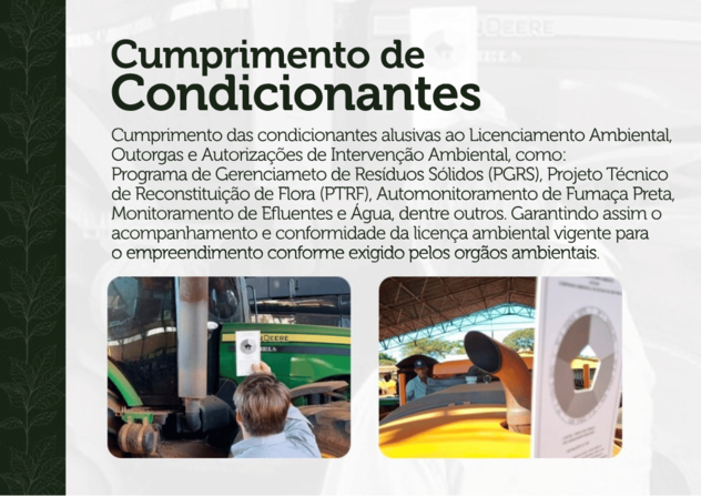 Cumprimento de Condicionantes